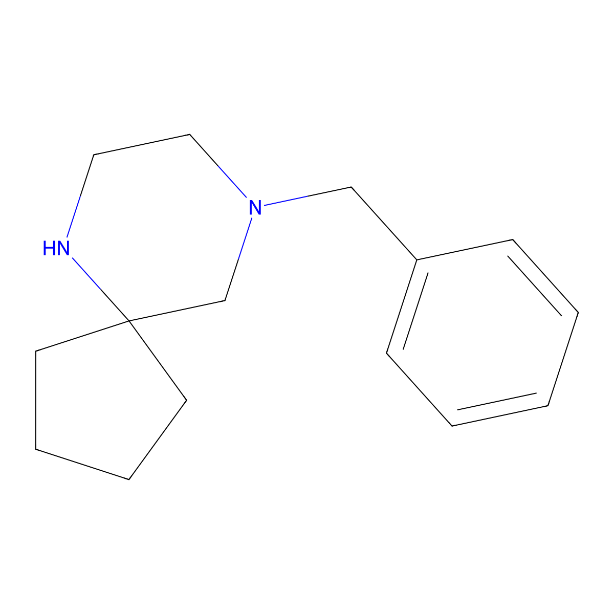 9-Benzyl-6,9-diazaspiro[4.5]decane molecular structure, CAS 1248907-99-4
