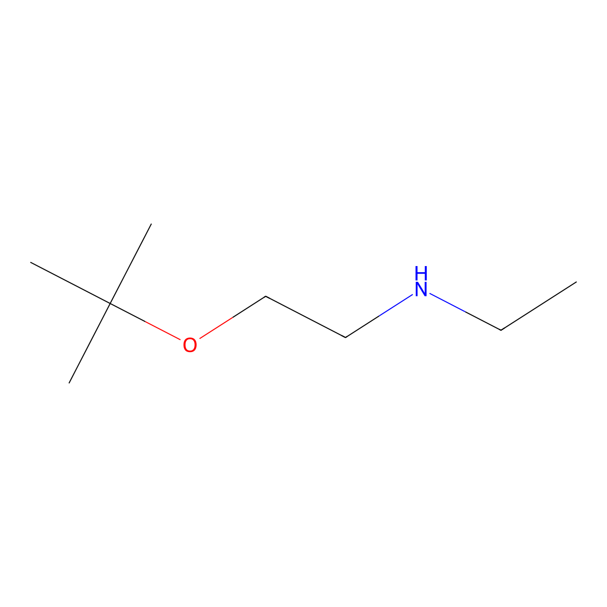 [2-(Tert-butoxy)ethyl](ethyl)amine molecular structure, CAS 1248963-53-2
