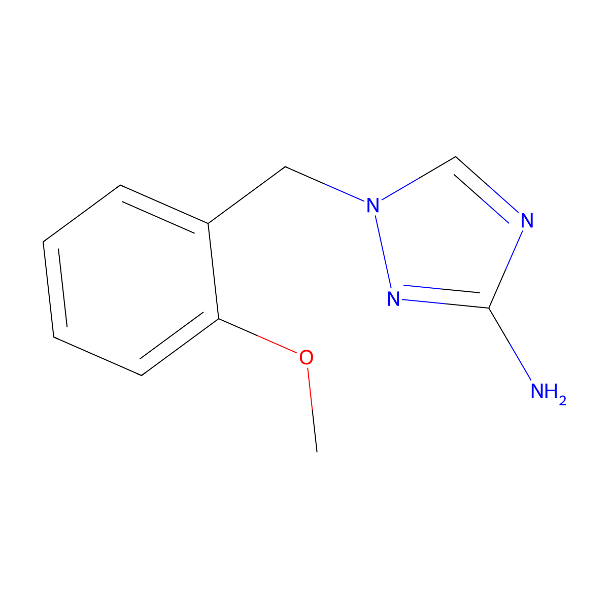 1-(2-Methoxybenzyl)-1h-1,2,4-triazol-3-amine molecular structure, CAS 1249023-15-1