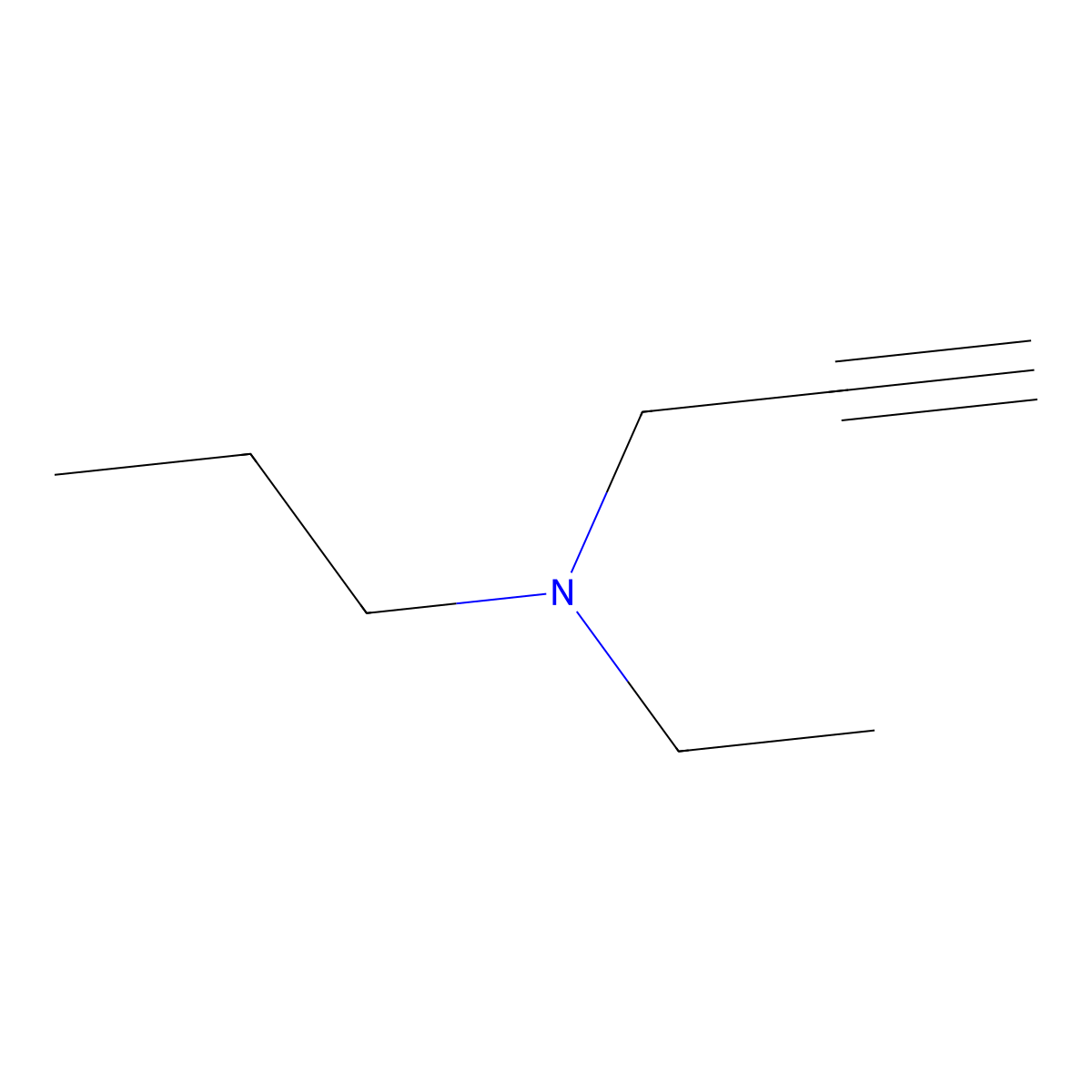 Ethyl(prop-2-YN-1-YL)propylamine molecular structure, CAS 1249048-04-1