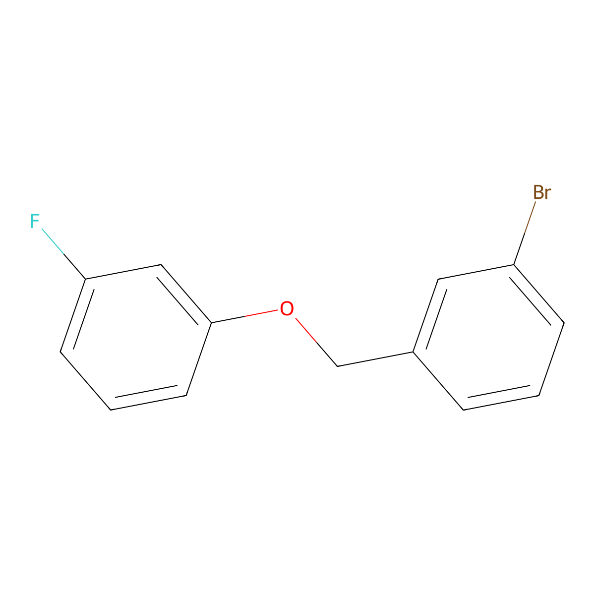 1-Bromo-3-((3-fluorophenoxy)methyl)benzene molecular structure, CAS 1249141-16-9