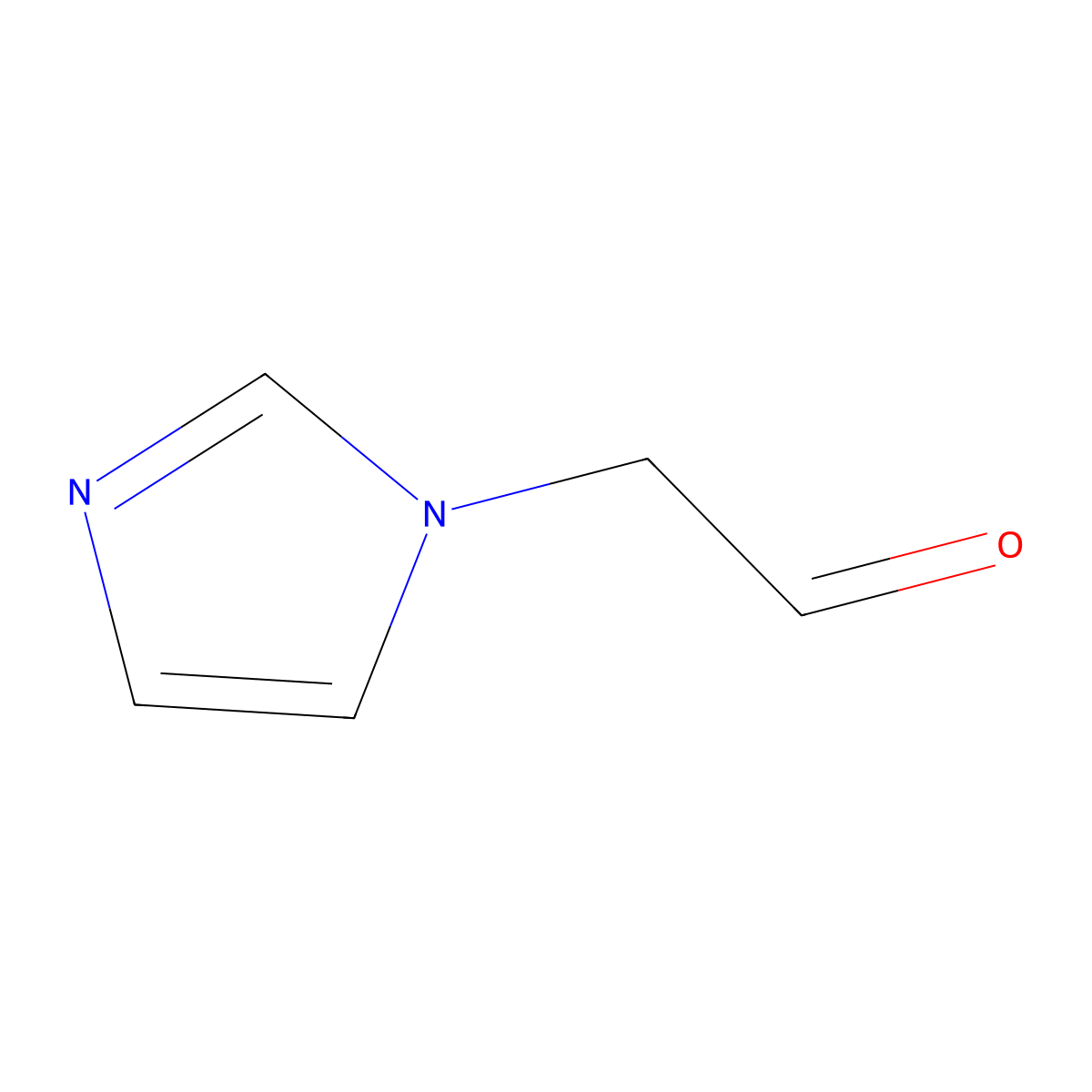 2-(1H-Imidazol-1-yl)acetaldehyde molecular structure, CAS 1249381-57-4