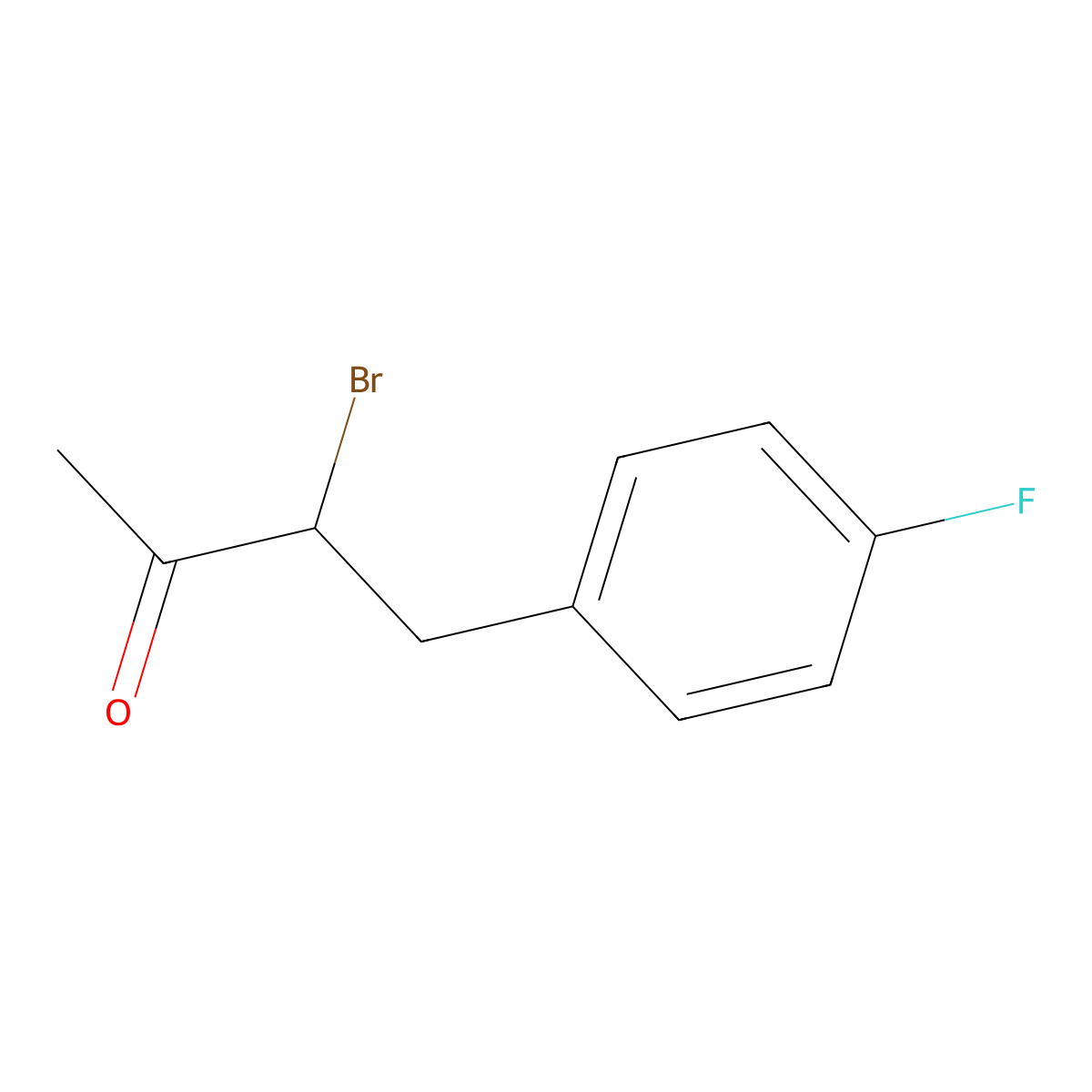 3-Bromo-4-(4-fluorophenyl)butan-2-one molecular structure, CAS 1249460-52-3