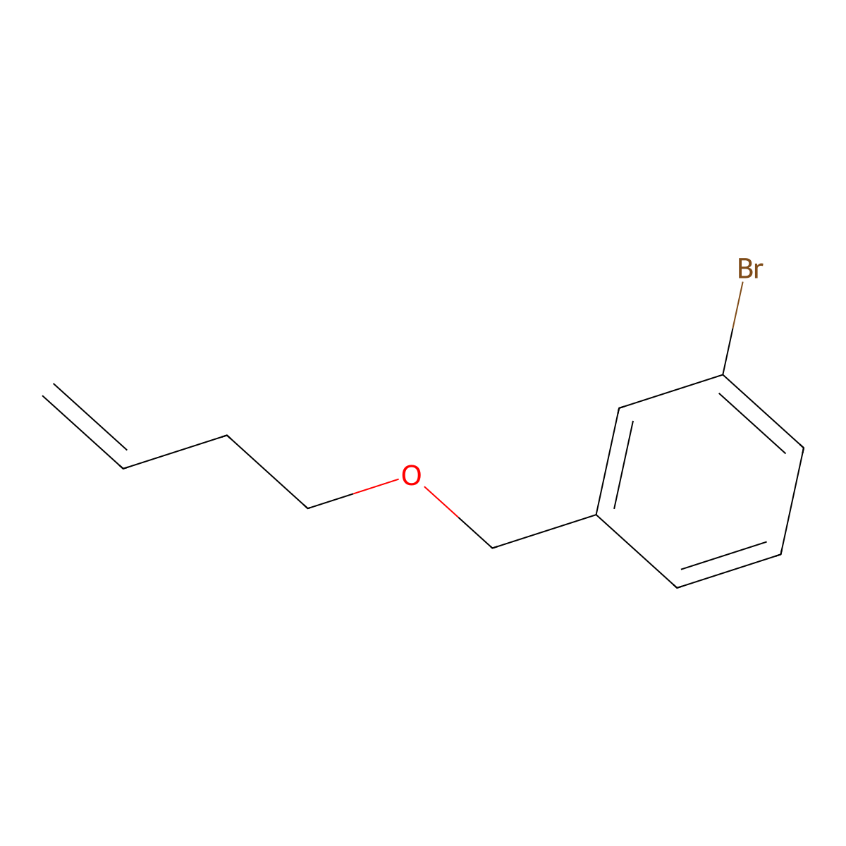 3-Bromobenzyl-(3-butene)ether molecular structure, CAS 1249482-94-7