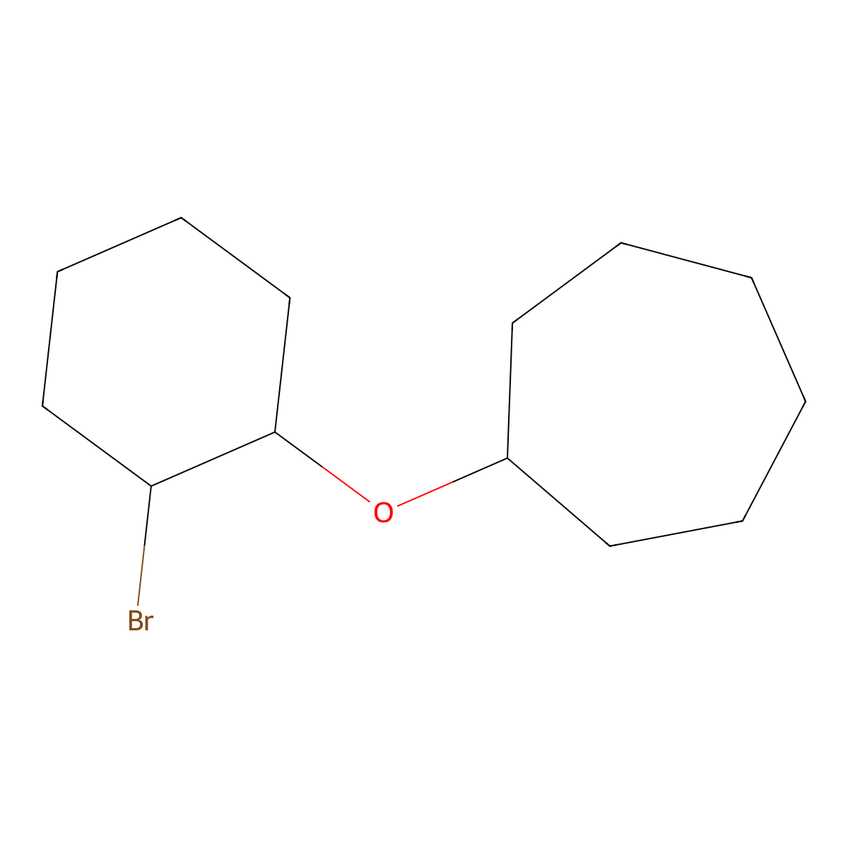 [(2-Bromocyclohexyl)oxy]cycloheptane molecular structure, CAS 1249655-61-5