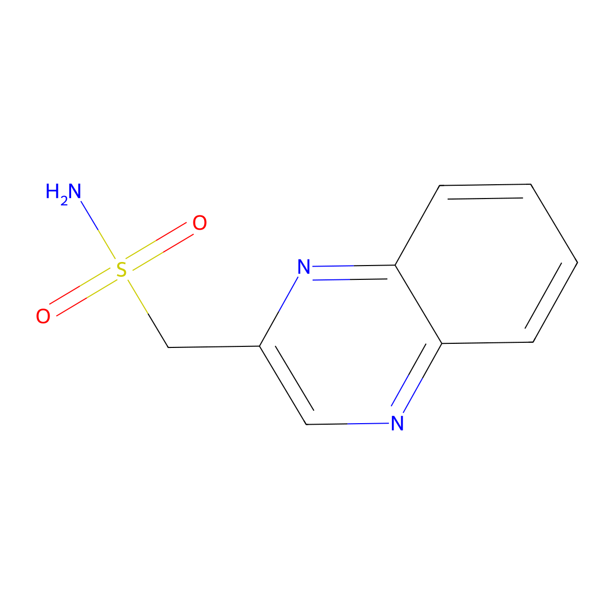 (Quinoxalin-2-yl)methanesulfonamide molecular structure, CAS 1249867-69-3