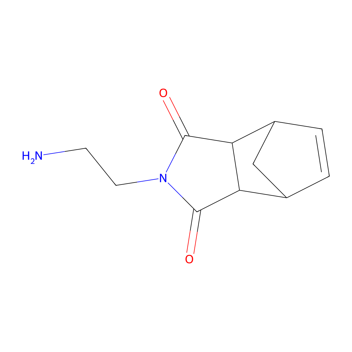 4-(2-Aminoethyl)-4-azatricyclo[5.2.1.0,2,6]dec-8-ene-3,5-dione molecular structure, CAS 1249934-50-6