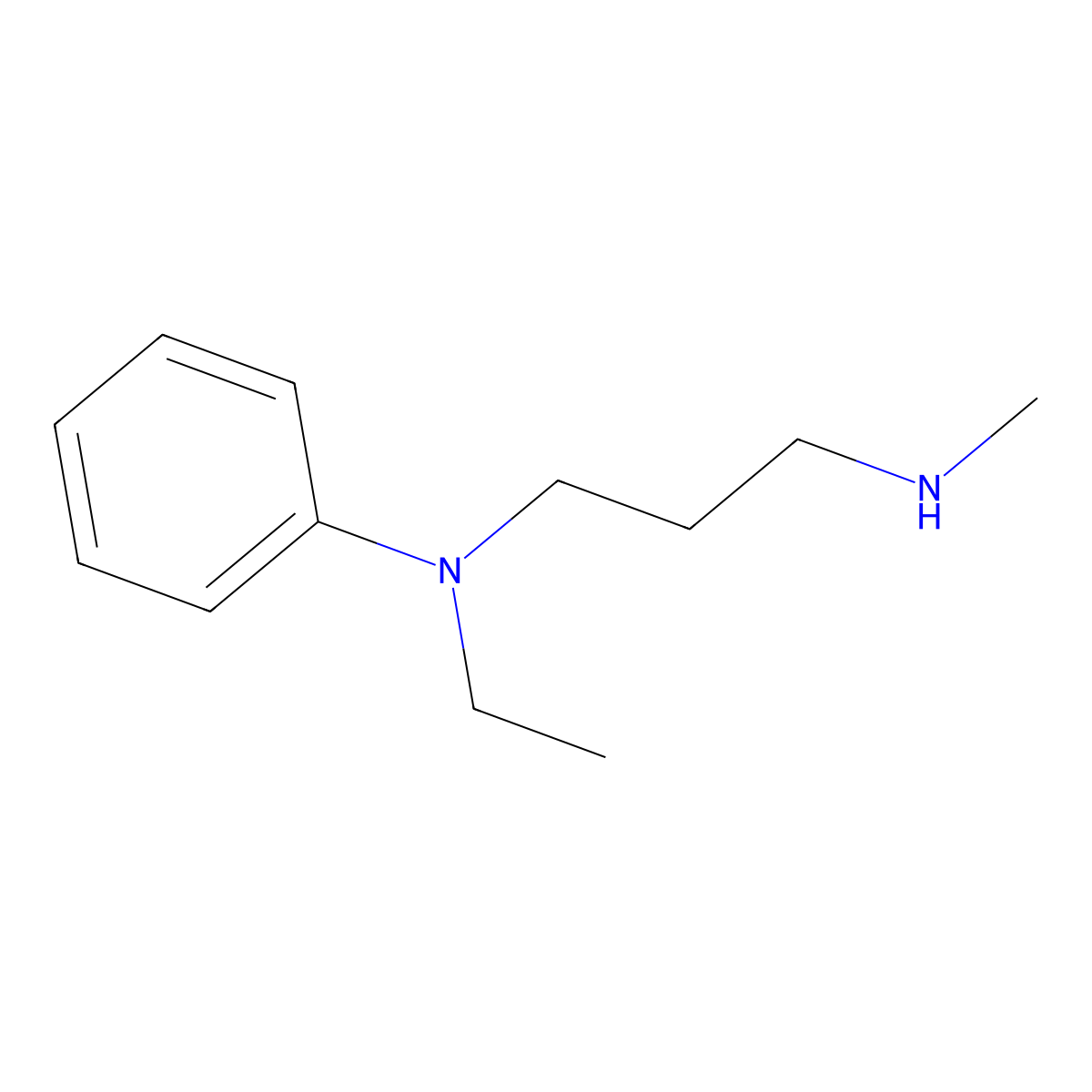 N-ethyl-N-(3-(methylamino)propyl)aniline molecular structure, CAS 1249969-00-3
