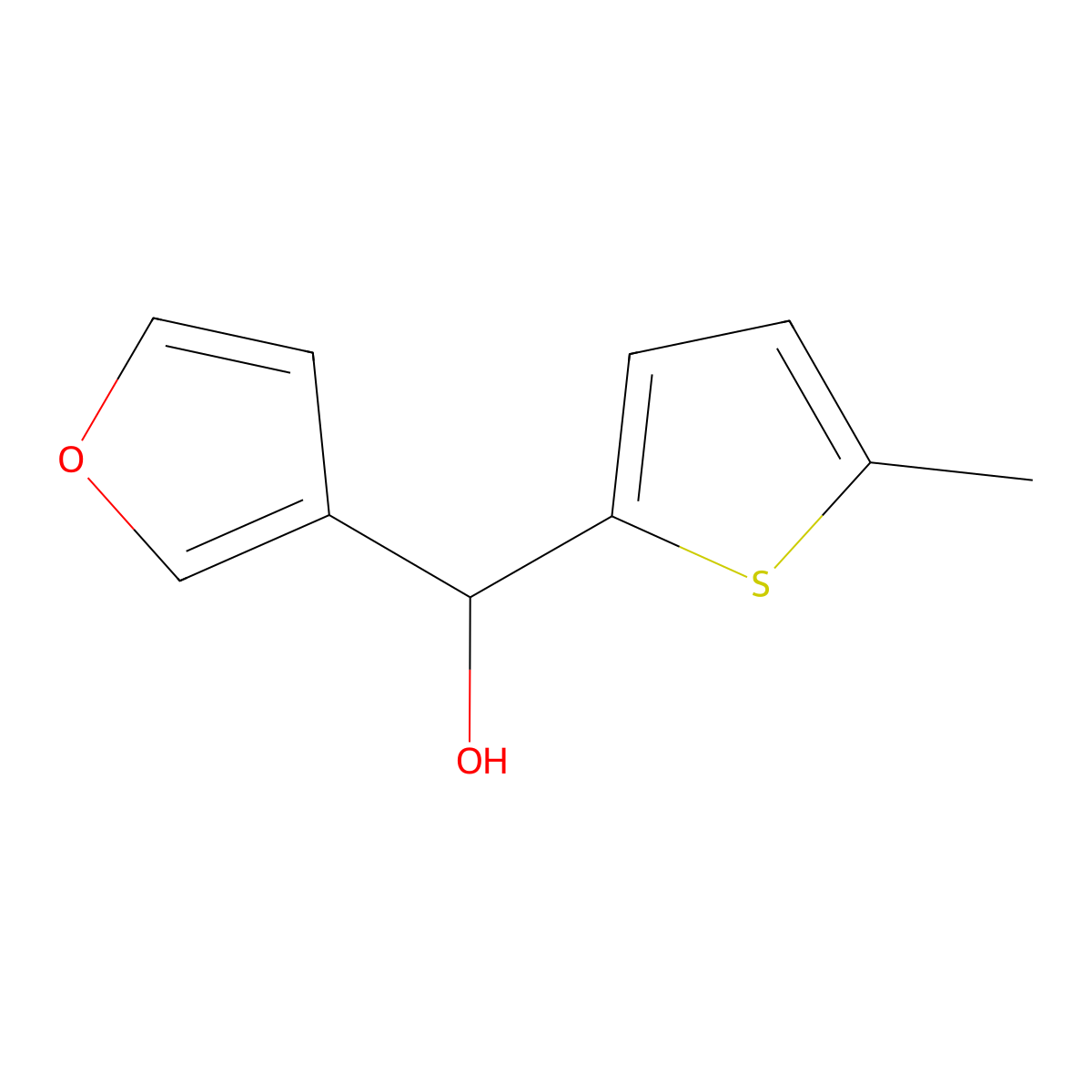 3-Furyl-(5-methyl-2-thienyl)methanol molecular structure, CAS 1249981-72-3