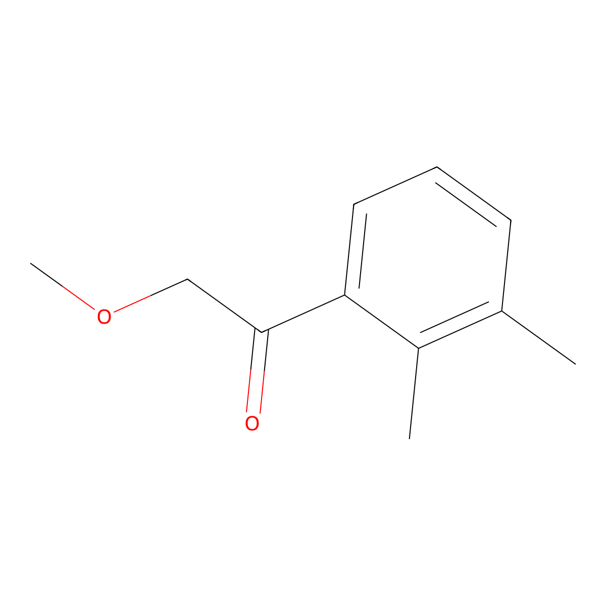1-(2,3-Dimethylphenyl)-2-methoxyethanone molecular structure, CAS 1249992-09-3