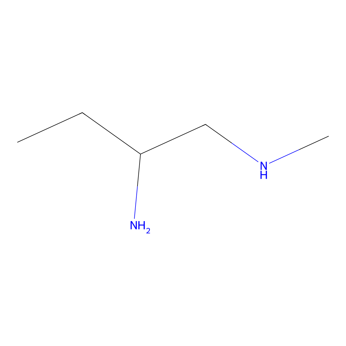 (2-Aminobutyl)(methyl)amine molecular structure, CAS 1250013-30-9