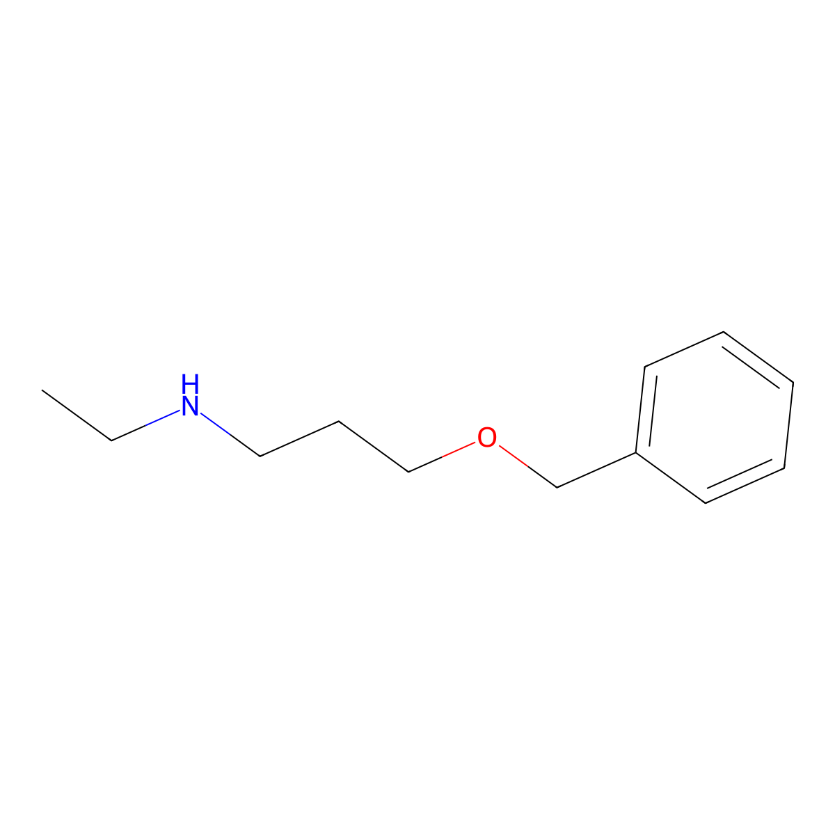 [3-(Benzyloxy)propyl](ethyl)amine molecular structure, CAS 1250052-46-0