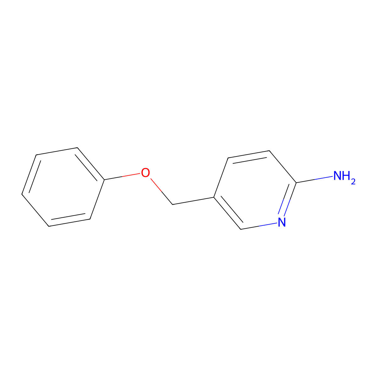 5-(Phenoxymethyl)pyridin-2-amine molecular structure, CAS 1250208-45-7