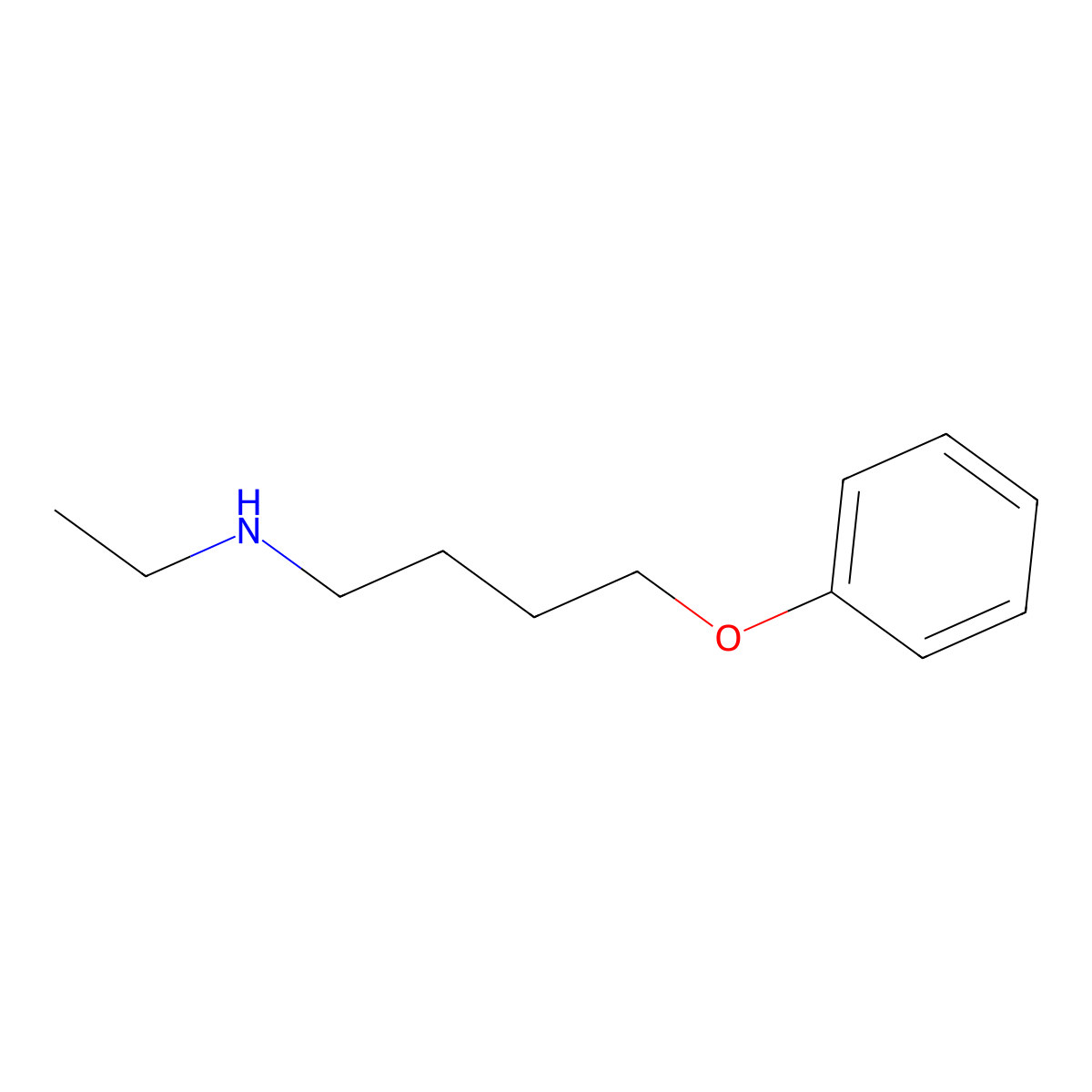 N-ethyl-4-phenoxybutan-1-amine molecular structure, CAS 1250430-40-0