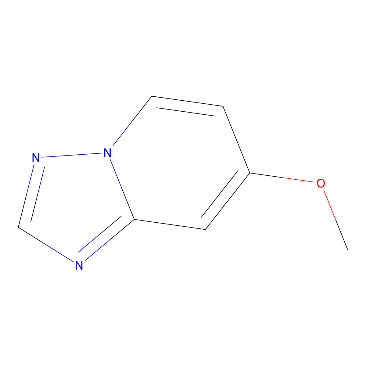 7-Methoxy-[1,2,4]triazolo[1,5-a]pyridine molecular structure, CAS 1250443-32-3