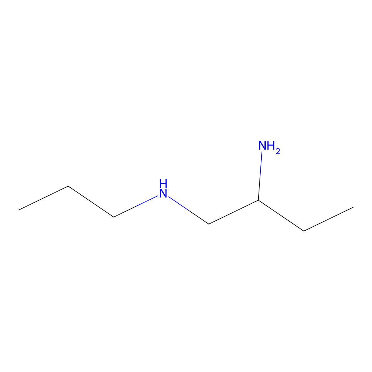 (2-Aminobutyl)(propyl)amine molecular structure, CAS 1250497-19-8