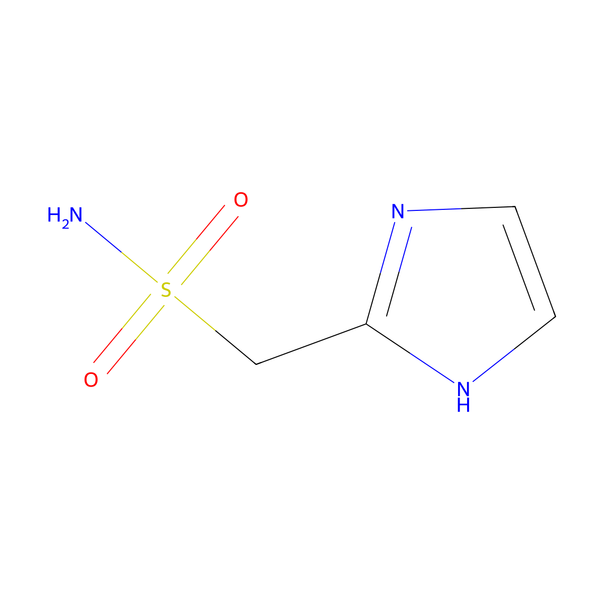 (1H-Imidazol-2-yl)methanesulfonamide molecular structure, CAS 1250539-45-7