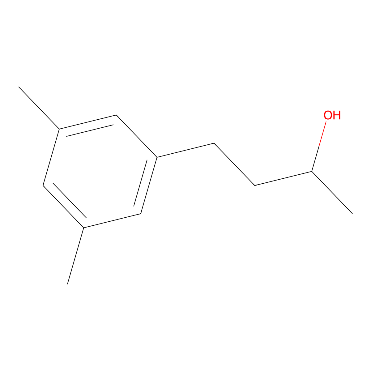 4-(3,5-Dimethylphenyl)butan-2-ol molecular structure, CAS 1250606-63-3