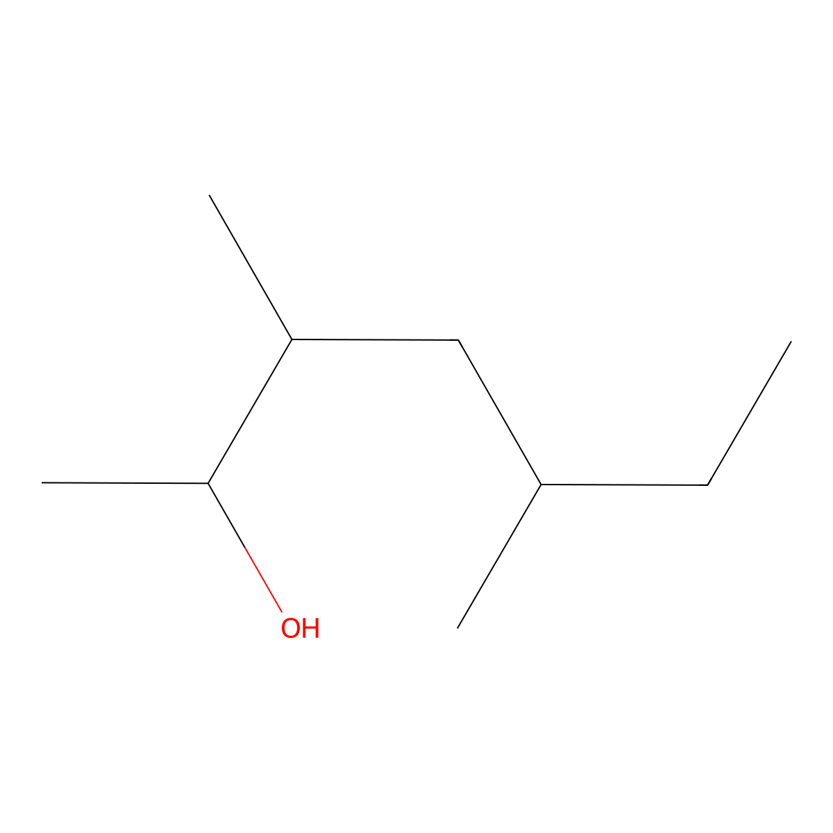 3,5-Dimethylheptan-2-ol molecular structure, CAS 1250695-20-5