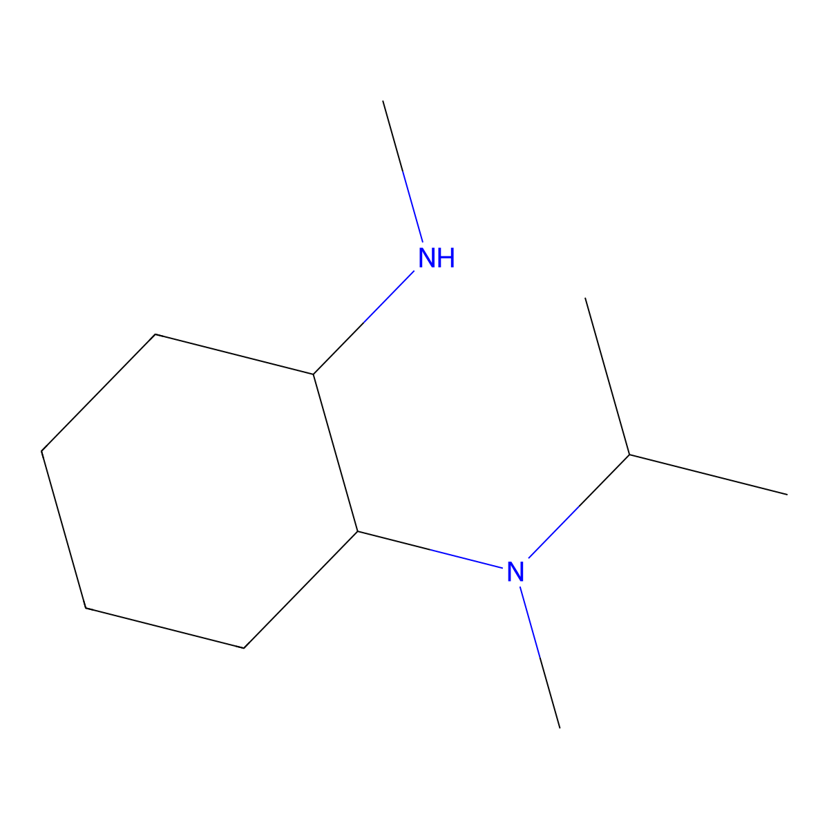 N-Isopropyl-N,N'-dimethyl-cyclohexane-1,2-diamine molecular structure, CAS 1250752-14-7