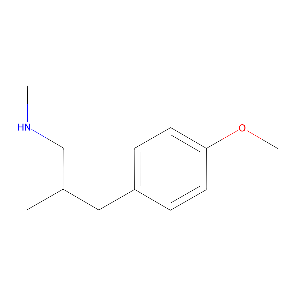 [3-(4-Methoxyphenyl)-2-methylpropyl](methyl)amine molecular structure, CAS 1250773-86-4
