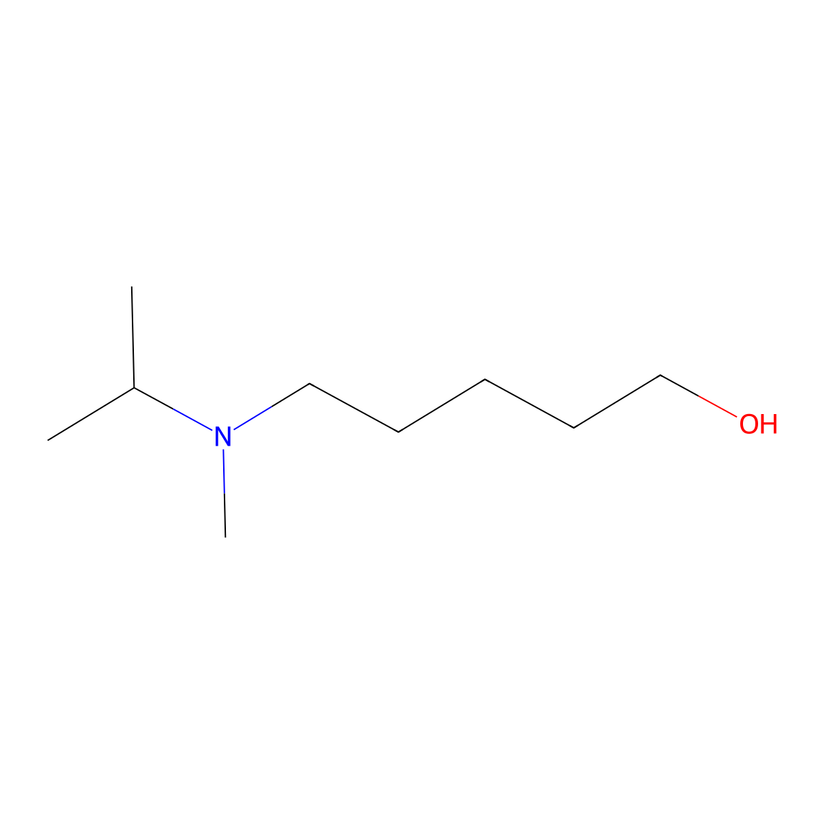5-(Isopropyl(methyl)amino)pentan-1-ol molecular structure, CAS 1250805-84-5