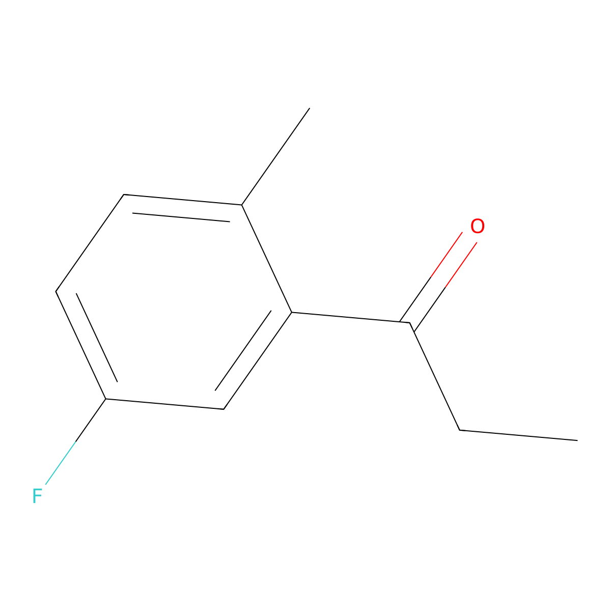 1-(5-Fluoro-2-methylphenyl)propan-1-one molecular structure, CAS 1250903-42-4