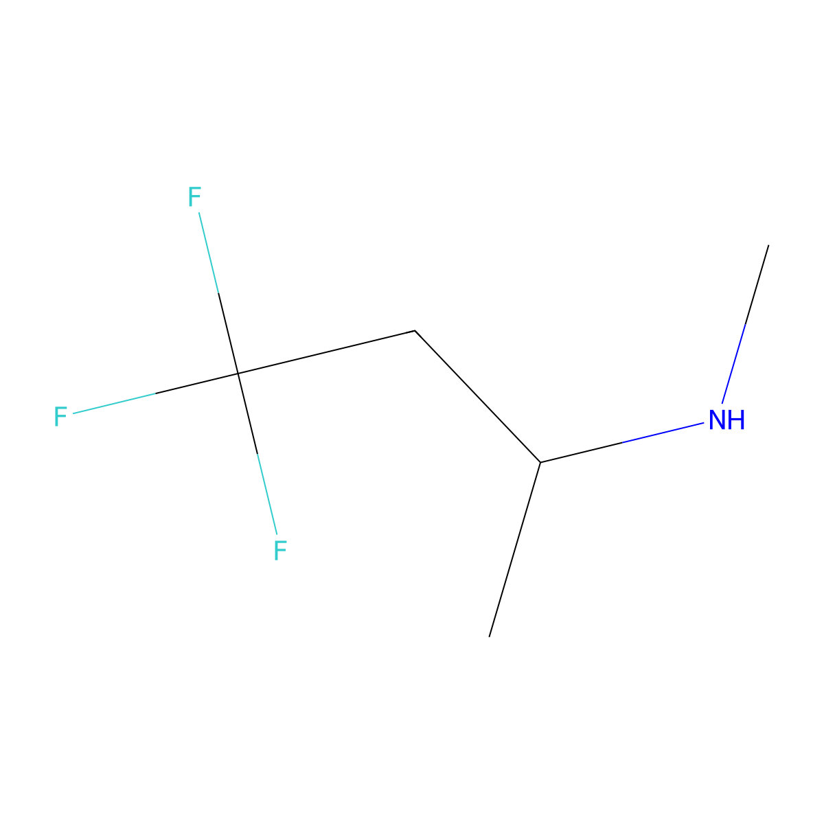 Methyl(4,4,4-trifluorobutan-2-yl)amine molecular structure, CAS 1250926-21-6