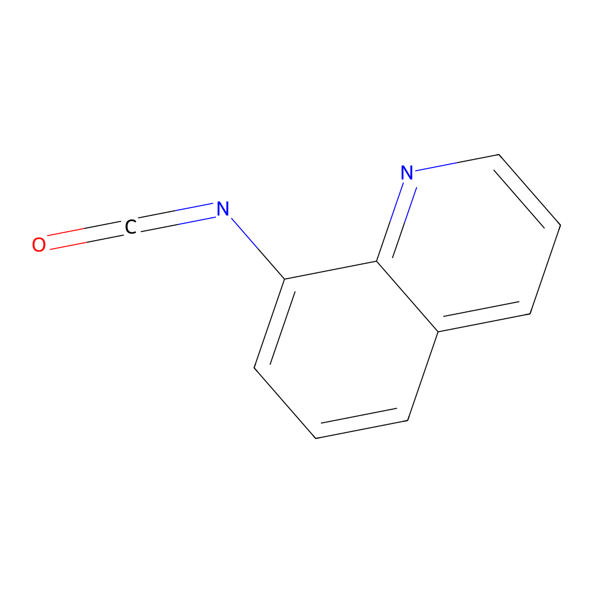 8-Isocyanatoquinoline molecular structure, CAS 1250976-52-3