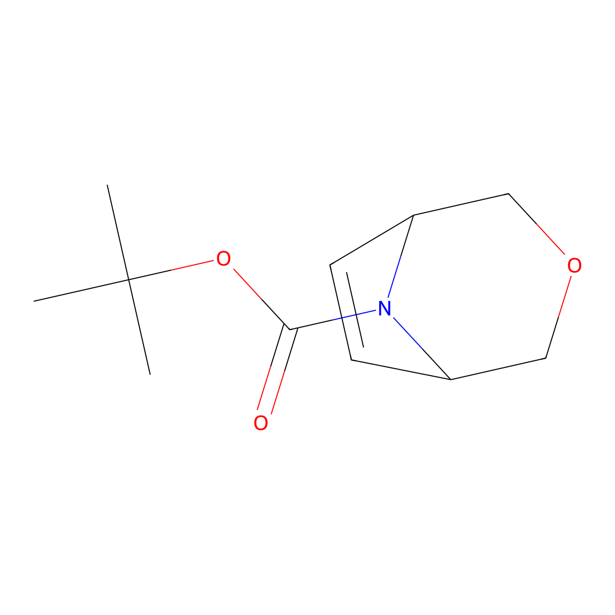 tert-Butyl 3-oxa-8-azabicyclo[3.2.1]oct-6-ene-8-carboxylate molecular structure, CAS 1250996-94-1