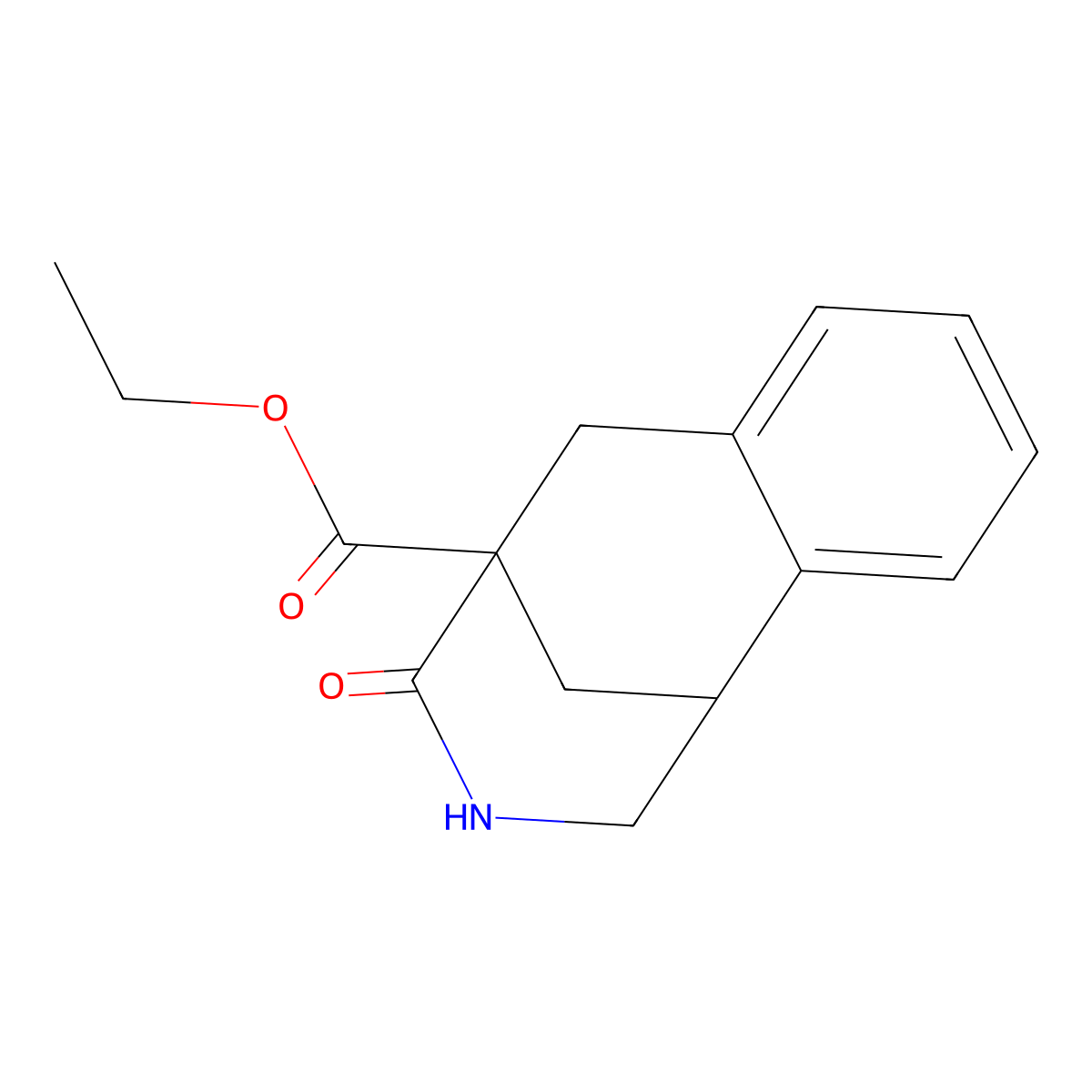 Ethyl 4-Oxo-1,2,3,4,5,6-Hexahydro-1,5-Methanobenzo[D]Azocine-5-Carboxylate molecular structure, CAS 1250999-42-8