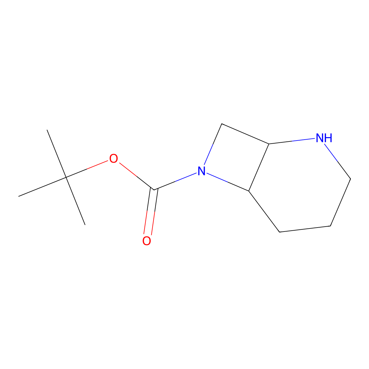 7-Boc-2,7-diazabicyclo[4.2.0]octane molecular structure, CAS 1251004-33-7