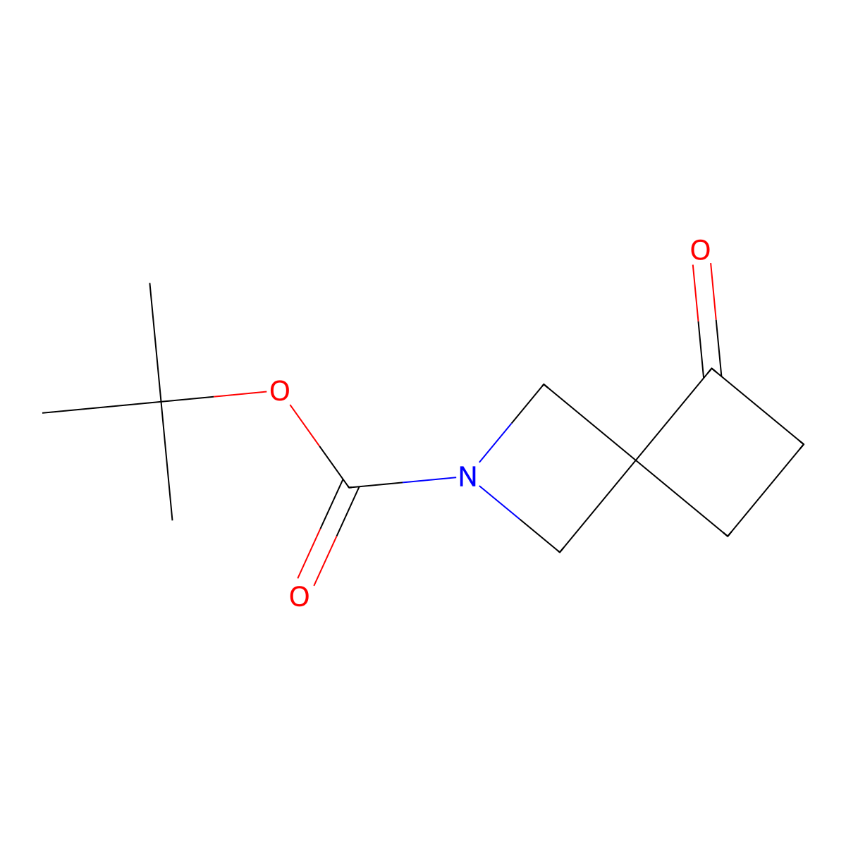 tert-Butyl 5-oxo-2-azaspiro[3.3]heptane-2-carboxylate molecular structure, CAS 1251020-88-8