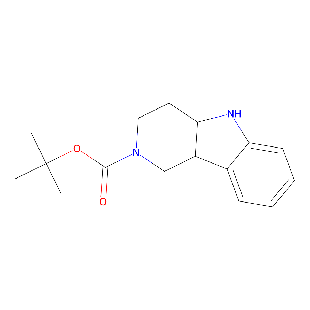tert-butyl3,4,4a,5-tetrahydro-1H-pyrido[4,3-b]indole-2(9bH)-carboxylate molecular structure, CAS 1251021-98-3
