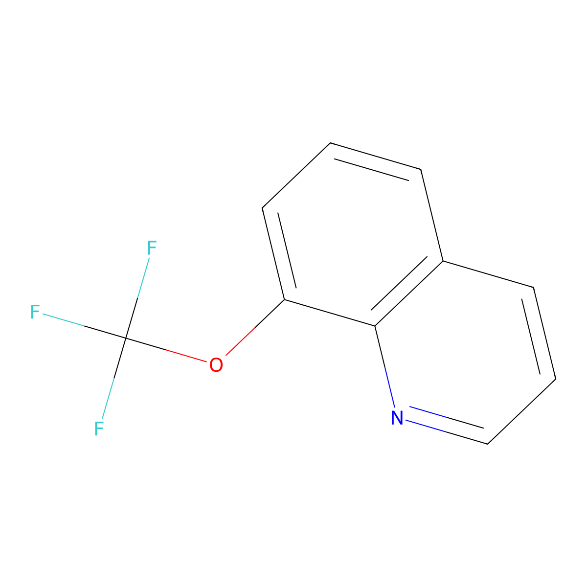 8-(Trifluoromethoxy)quinoline molecular structure, CAS 1251032-62-8