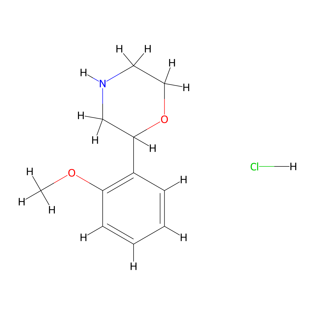 2-(2-Methoxy-phenyl)-morpholine hydrochloride molecular structure, CAS 1251032-90-2