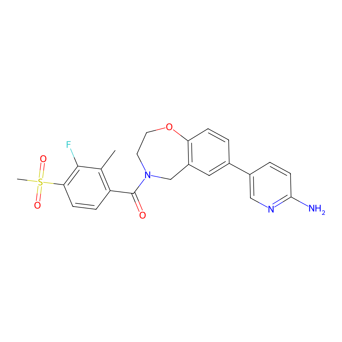 XL-388 molecular structure, CAS 1251156-08-7