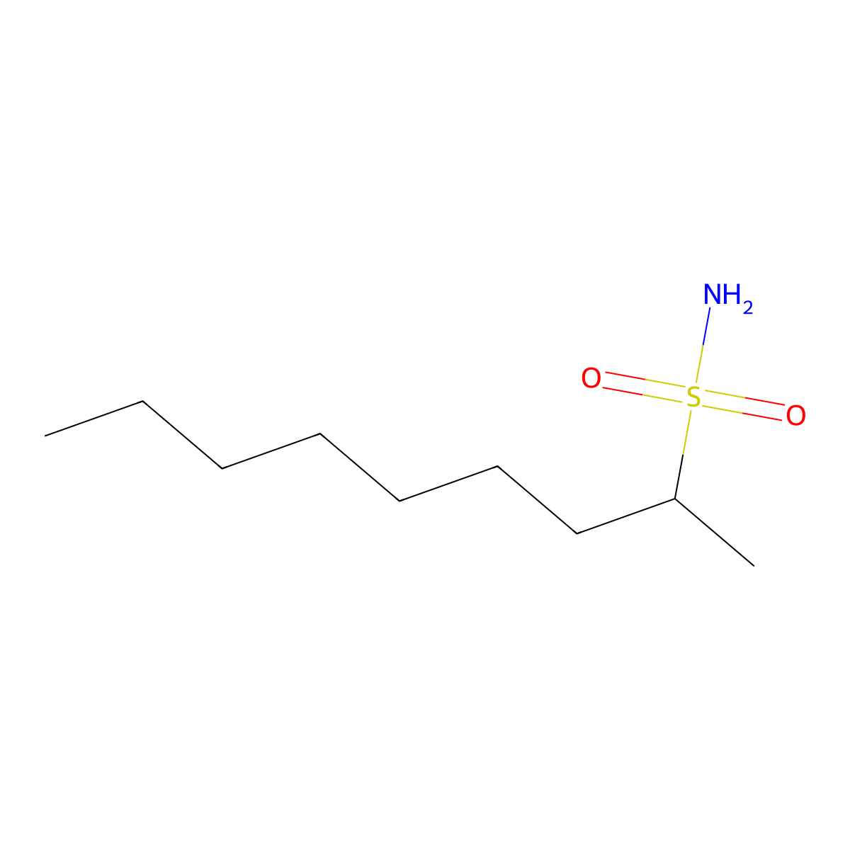 Nonane-2-sulfonamide molecular structure, CAS 1251212-74-4