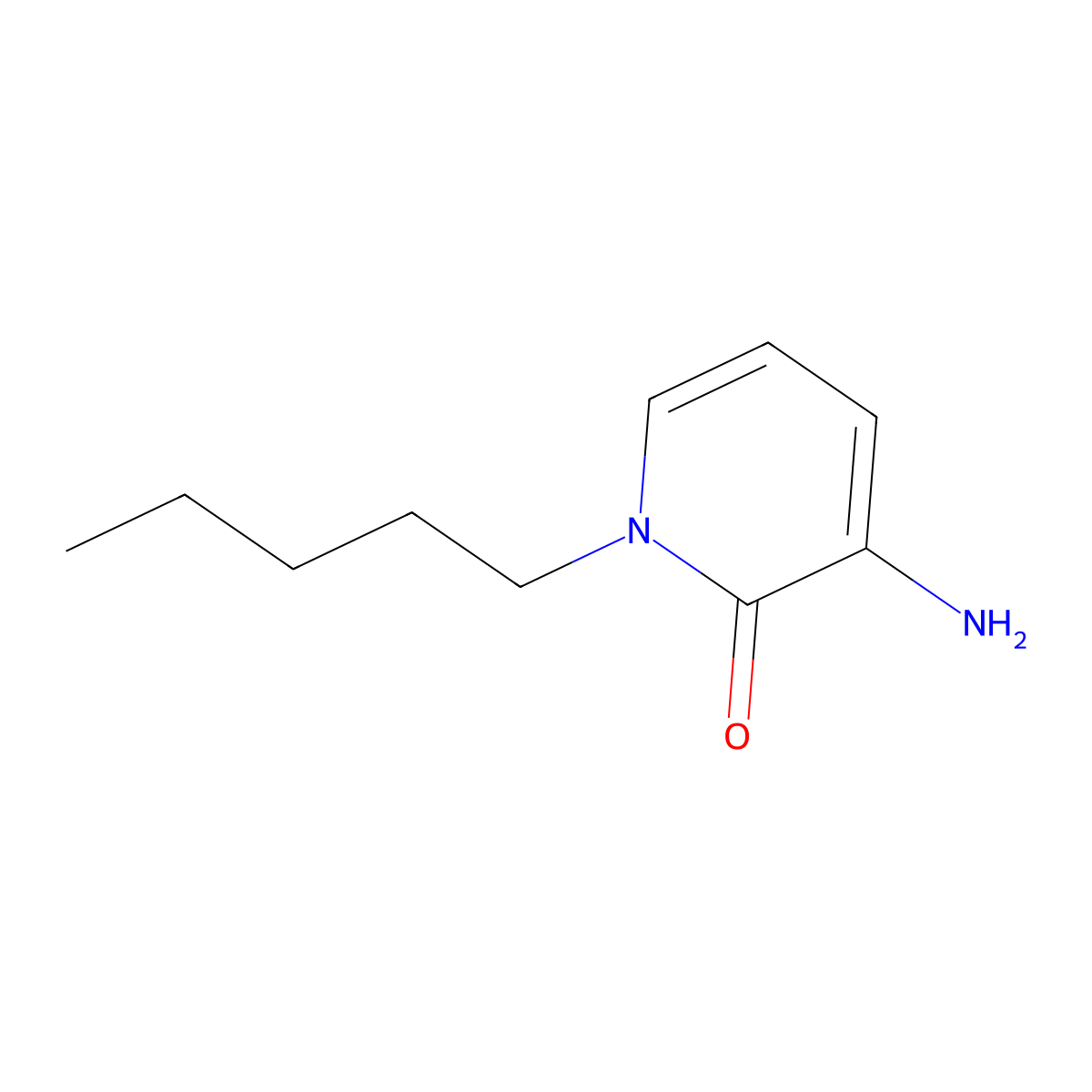 3-Amino-1-pentylpyridin-2(1h)-one molecular structure, CAS 1251381-55-1