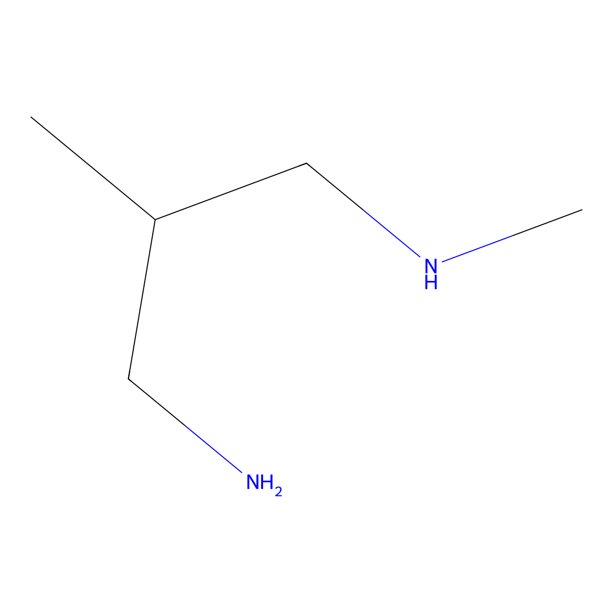 N,2-Dimethyl-1,3-propanediamine molecular structure, CAS 1251384-75-4