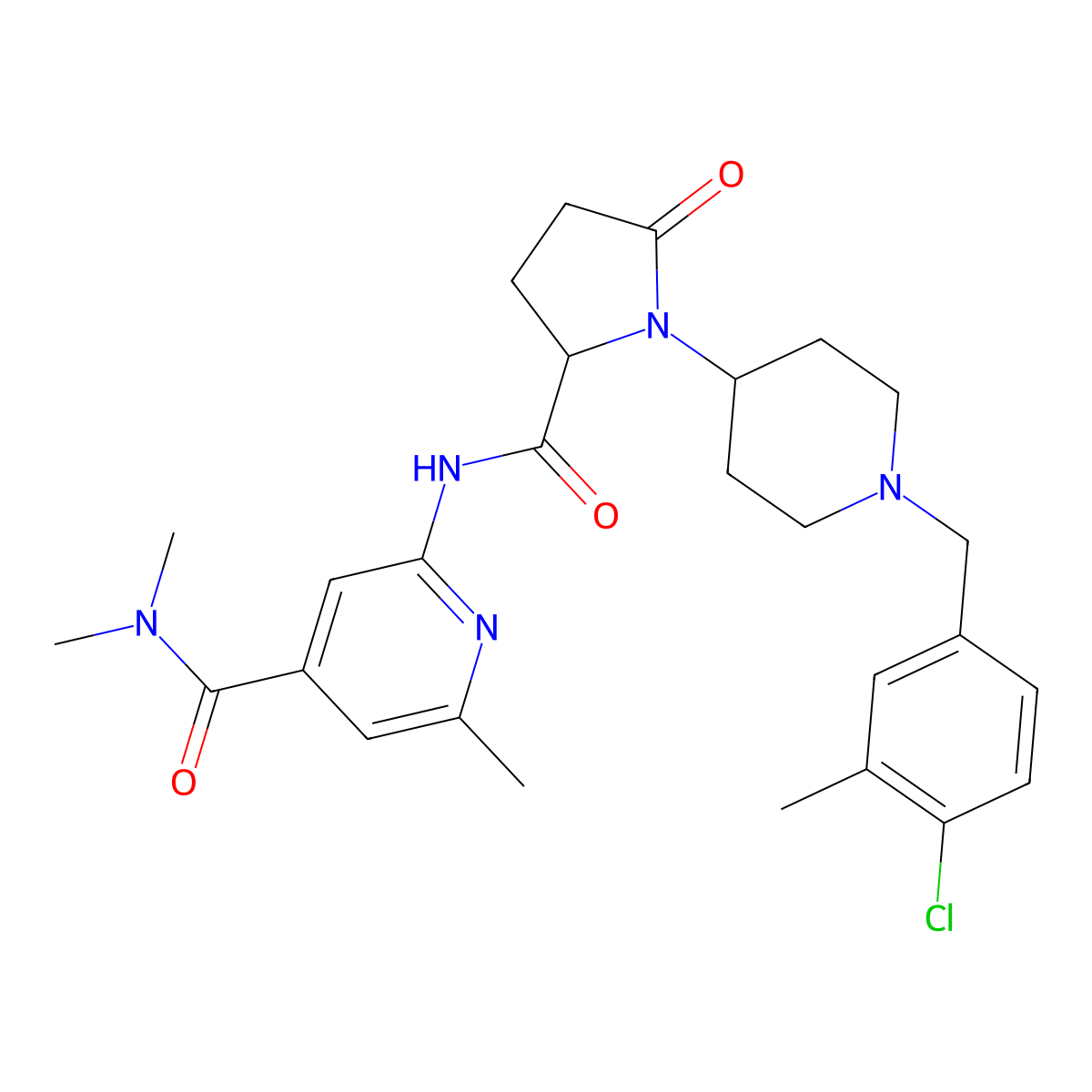 Lazucirnon molecular structure, CAS 1251528-23-0