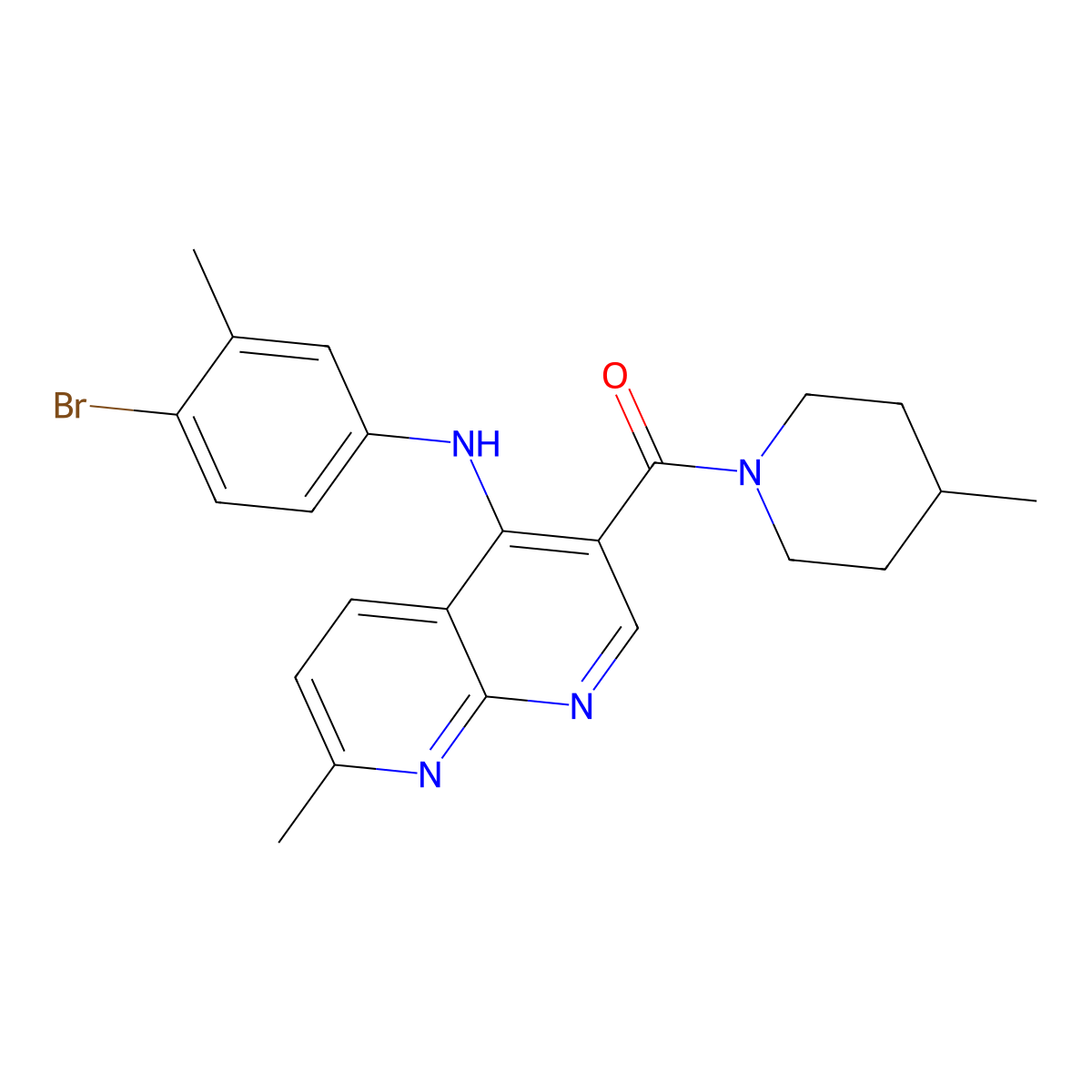 5-(pentanoylamino)-6-piperazin-1-yl-N,N-dipropylnicotinamide molecular structure, CAS 1251571-40-0