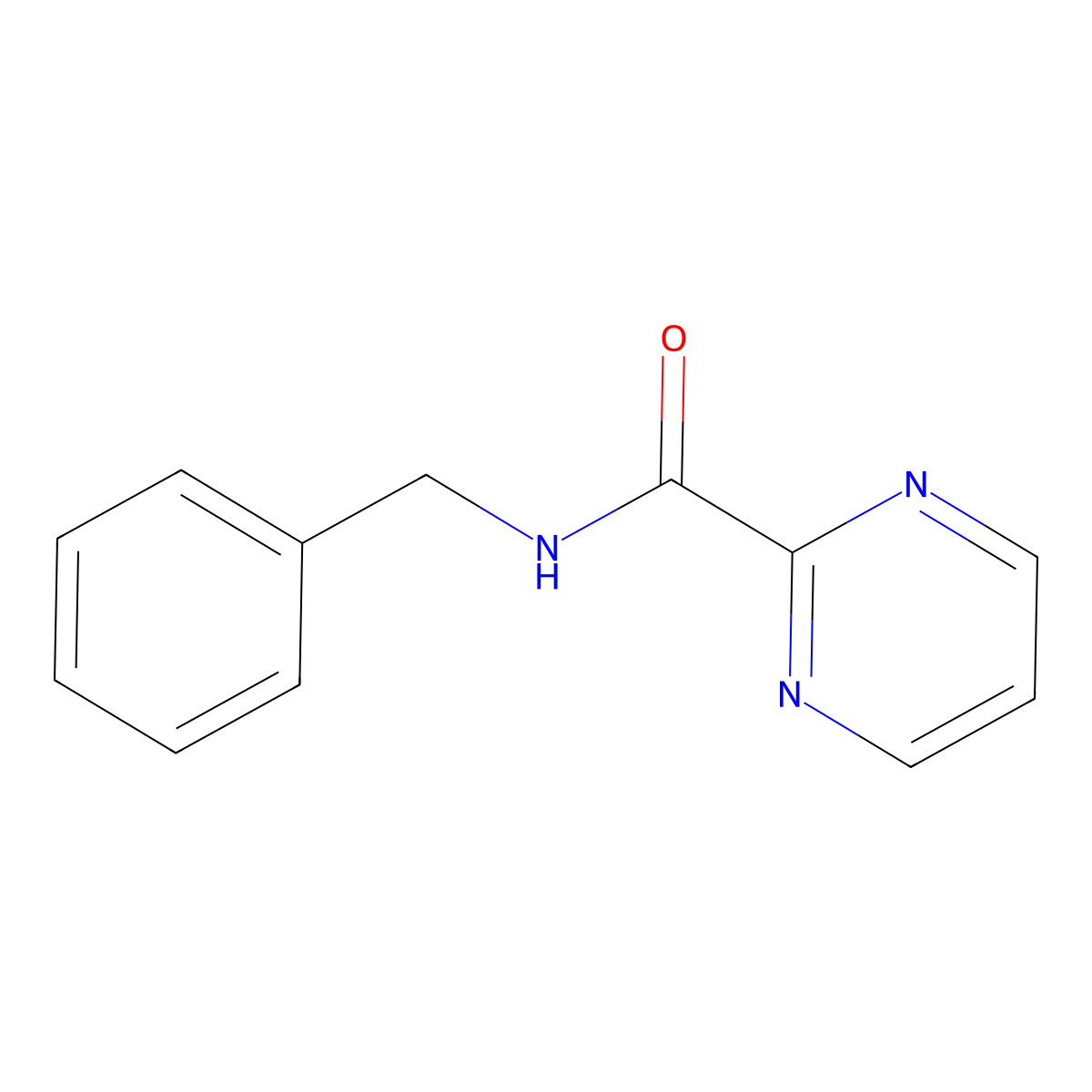 N-benzylpyrimidine-2-carboxamide molecular structure, CAS 1251577-96-4