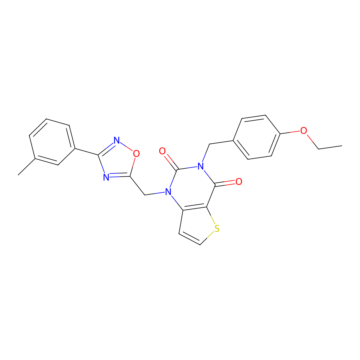 3-(4-{2-[(4-chlorobenzyl)amino]-2-oxoethyl}-3-oxo-3,4-dihydroquinoxalin-2-yl)-N-cyclohexylpropanamide molecular structure, CAS 1251579-19-7