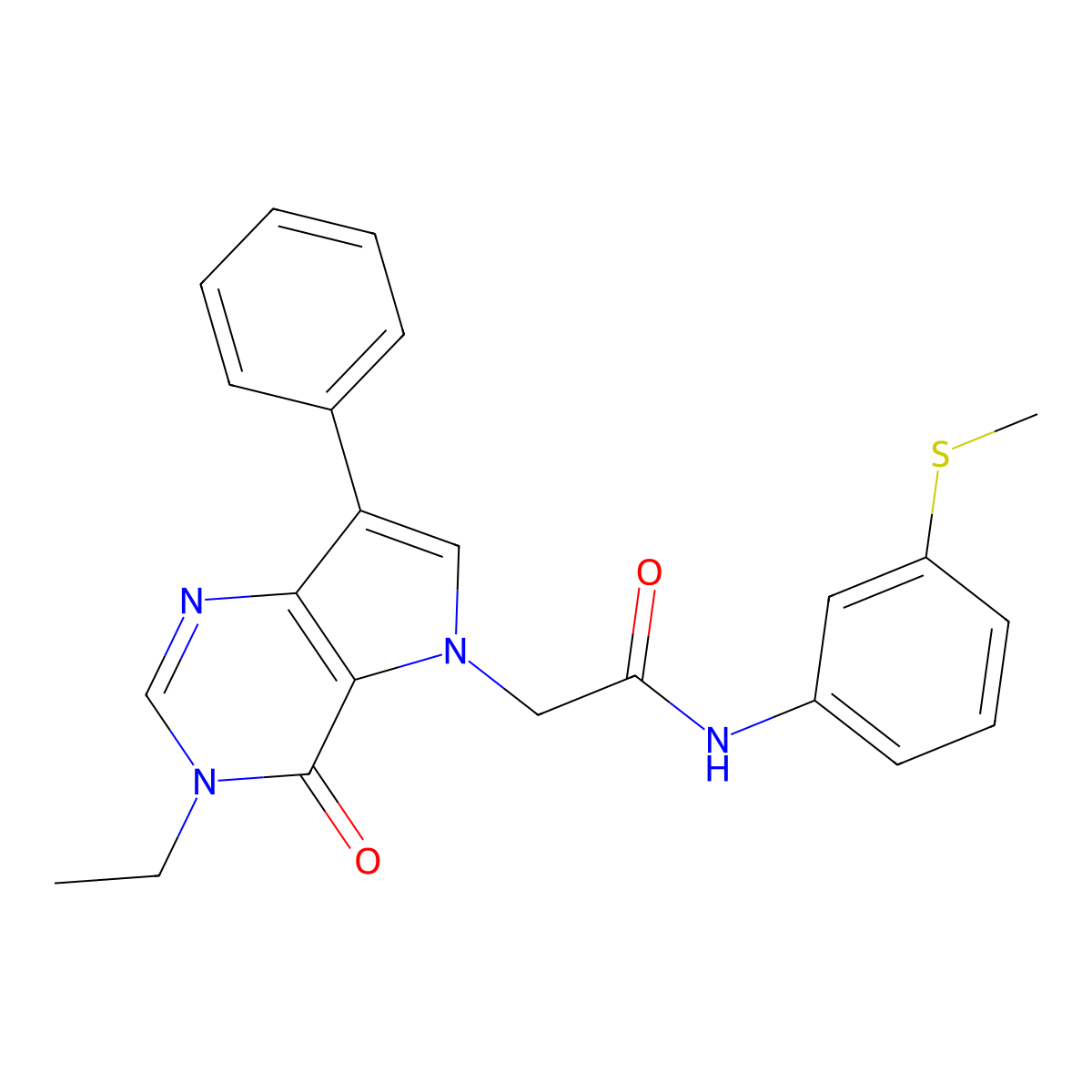 N-[2-methyl-4-(2-methyl-4-oxoquinazolin-3(4H)-yl)phenyl]-3-phenylpropanamide molecular structure, CAS 1251580-97-8