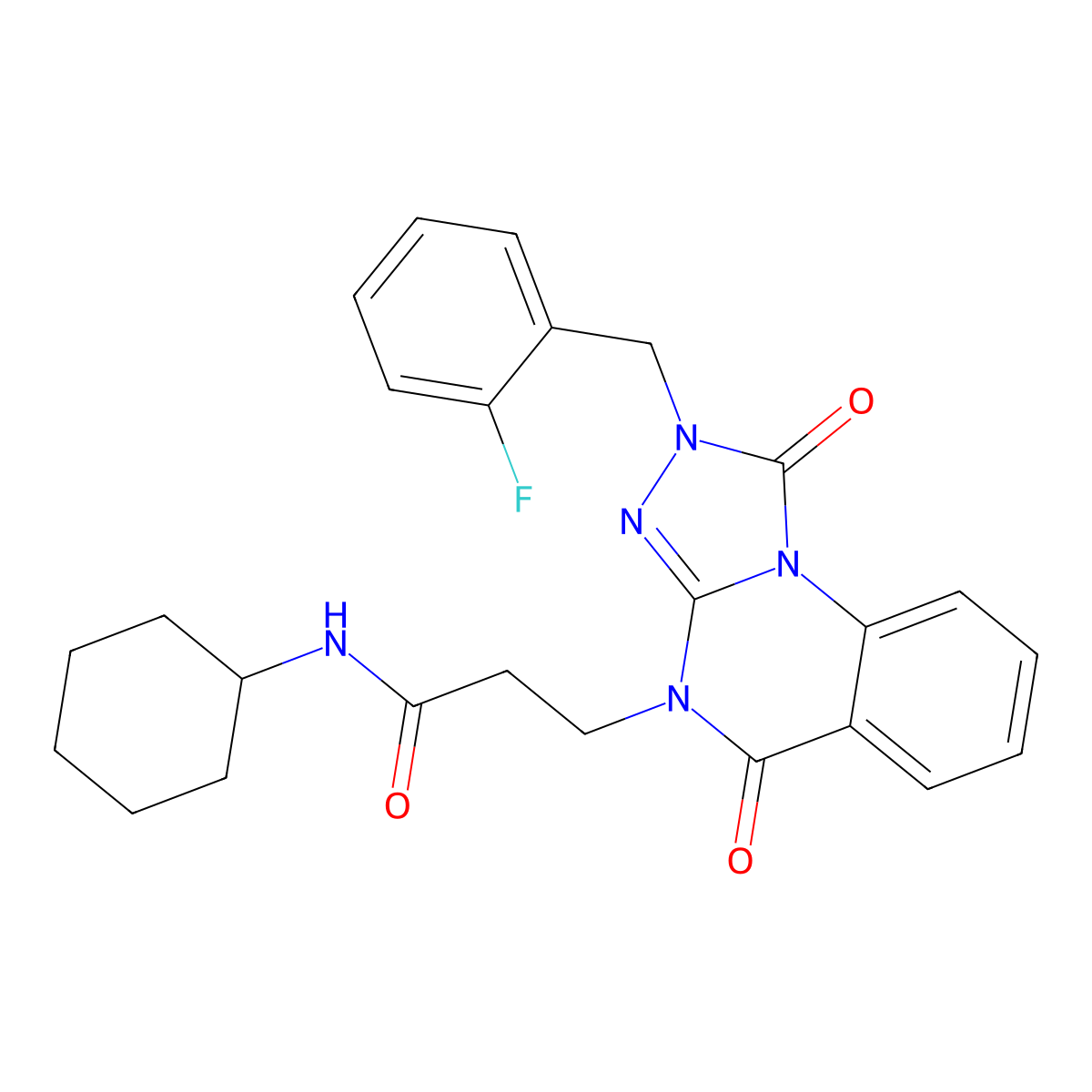N-(2,4-difluorophenyl)-2-{[4-ethyl-5-(1-methyl-3-phenyl-1H-pyrazol-4-yl)-4H-1,2,4-triazol-3-yl]thio}acetamide molecular structure, CAS 1251581-57-3