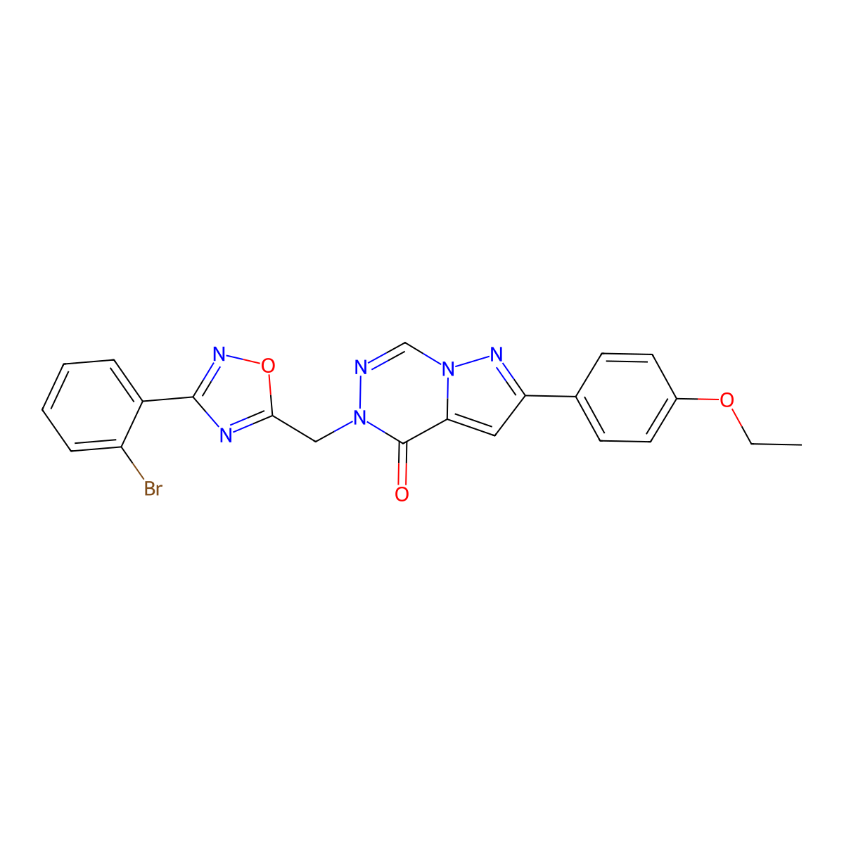 1-ethyl-7-(4-{[4-(3-methoxyphenyl)piperazin-1-yl]carbonyl}piperidin-1-yl)-3-methyl-1H-pyrazolo[3,4-c]pyridine molecular structure, CAS 1251584-53-8