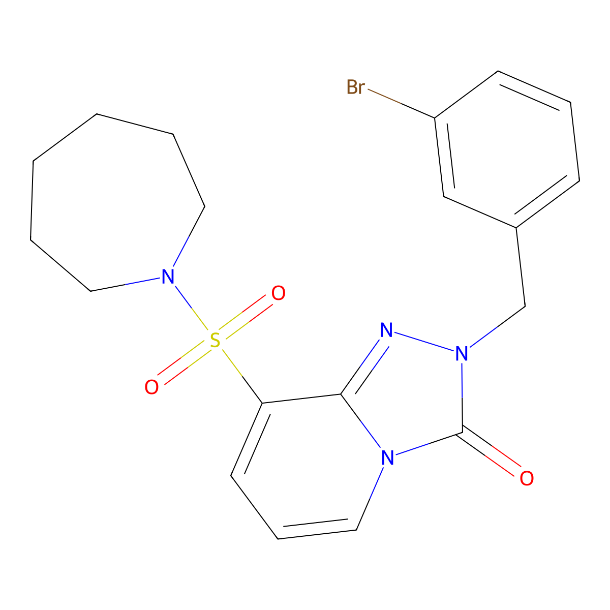 1-Ethyl-4-{4-[(3-methylpiperidin-1-yl)carbonyl]benzyl}piperazine-2,3-dione molecular structure, CAS 1251584-57-2