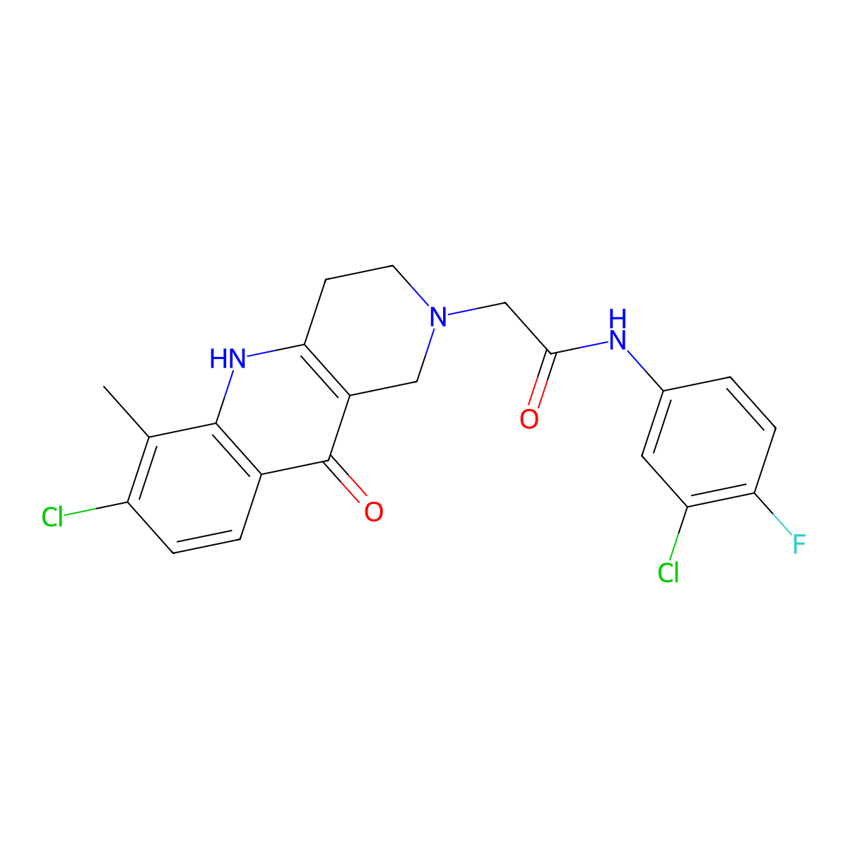 1-(4-{[(4-fluorophenyl)sulfonyl]amino}benzoyl)-N-(tetrahydrofuran-2-ylmethyl)piperidine-4-carboxamide molecular structure, CAS 1251592-11-6