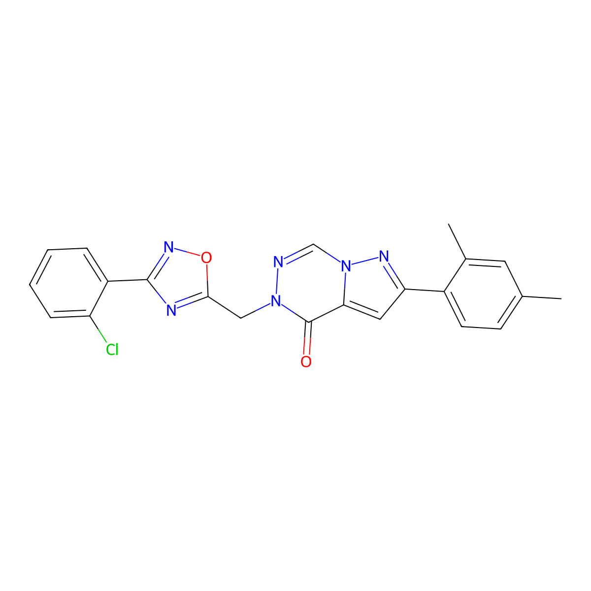 N-(2-furylmethyl)-1-{3-[(4-methylphenyl)thio]pyrazin-2-yl}piperidine-4-carboxamide molecular structure, CAS 1251598-48-7